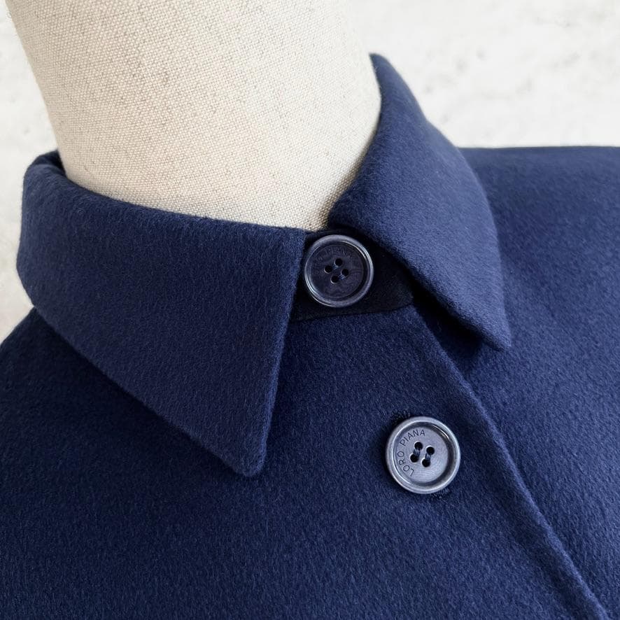 極美品★LOROPIANA★カシミヤ★レザー★ダブルフェイス★ジャケット★コート