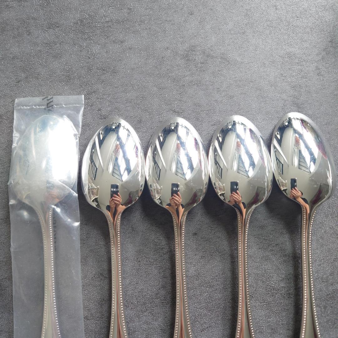 希少 美品 クリストフル パール ティースプーン 未開封含む 5点