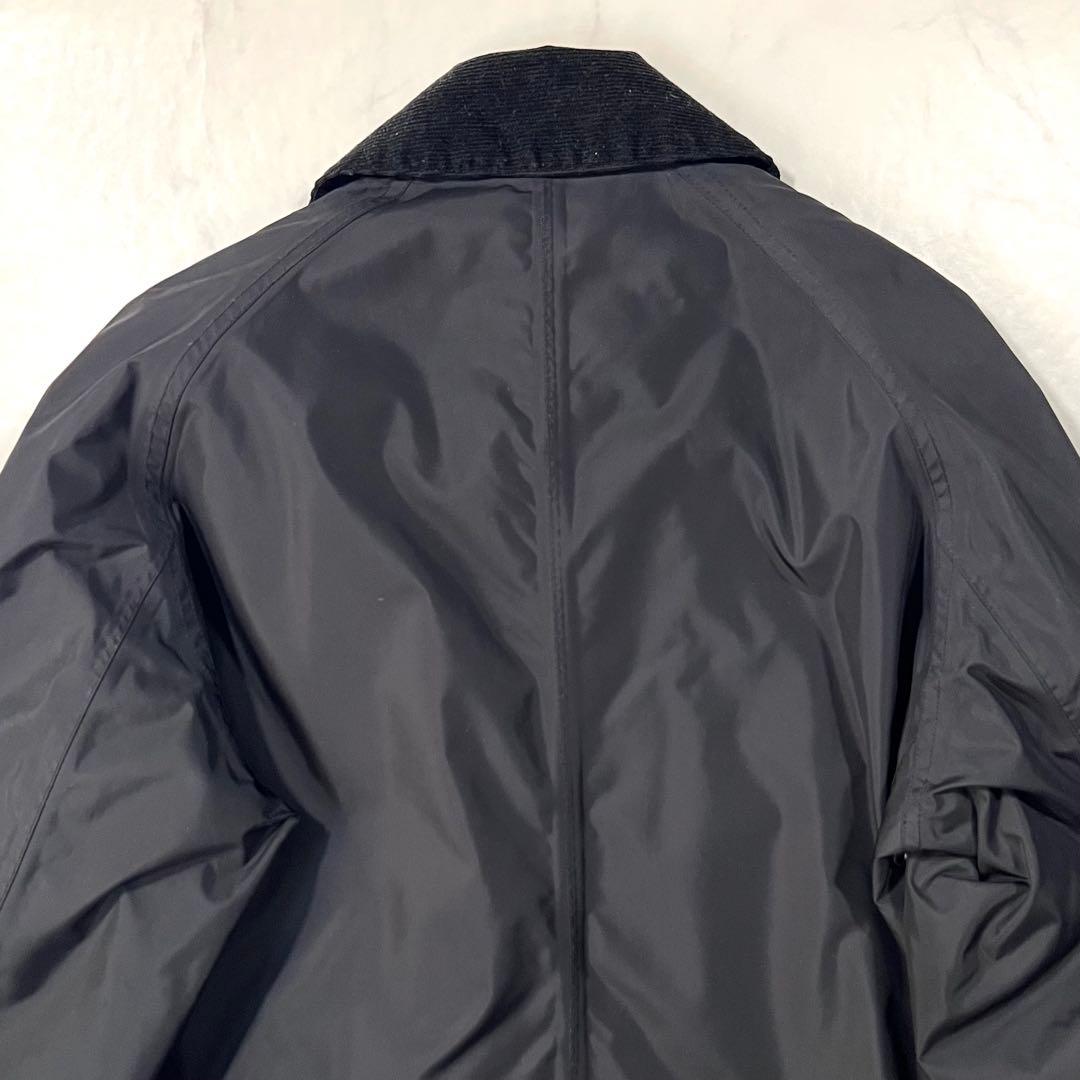 Barbour ジャケット チェックBAYHAM 黒 ダブルジップ