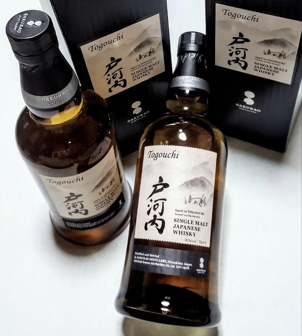 大人気ウイスキー(戸河内シングルモルト & ブラッククリアー180ml)3本格安