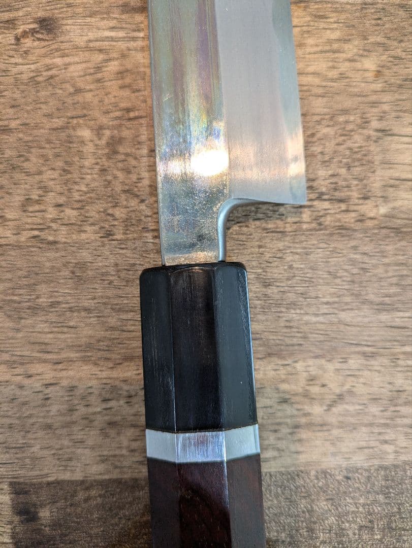 刺身包丁（未使用）白一　尺一　レッドウッド