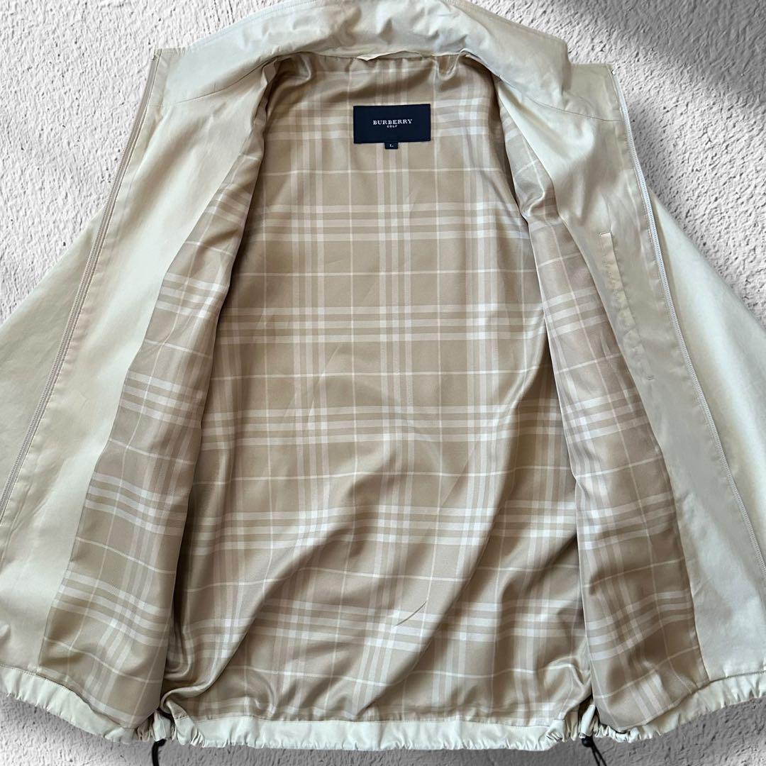 （美品）BURBERRY スイングトップ ノバチェック ドローコード 古着