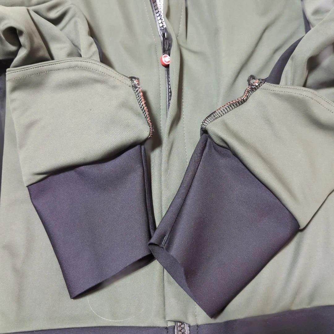 Castelli カステリAlfaROS2 ジャケット L オリーブグリーン