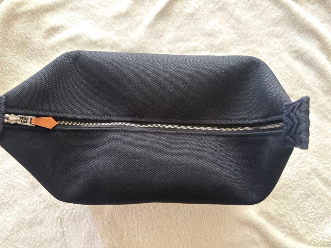 Hermes エルメス ブリッドアブラック GM ポーチ 美品　人気