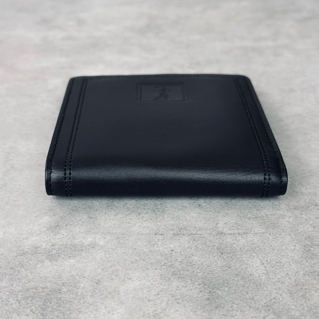 未使用訳あり✨Yves Saint Laurent YSLロゴ　二つ折り財布
