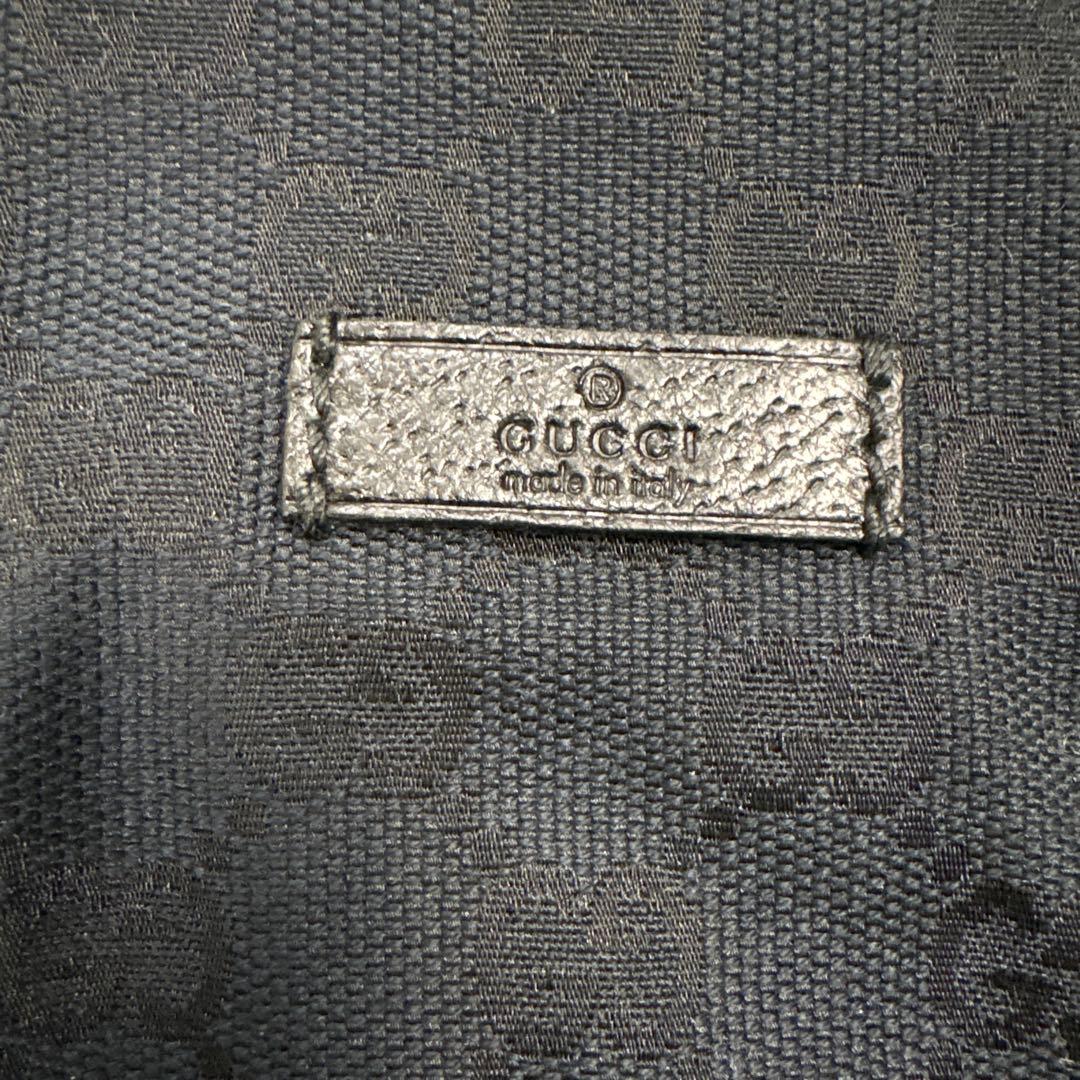 【美品】GUCCI ブラック トートバッグ