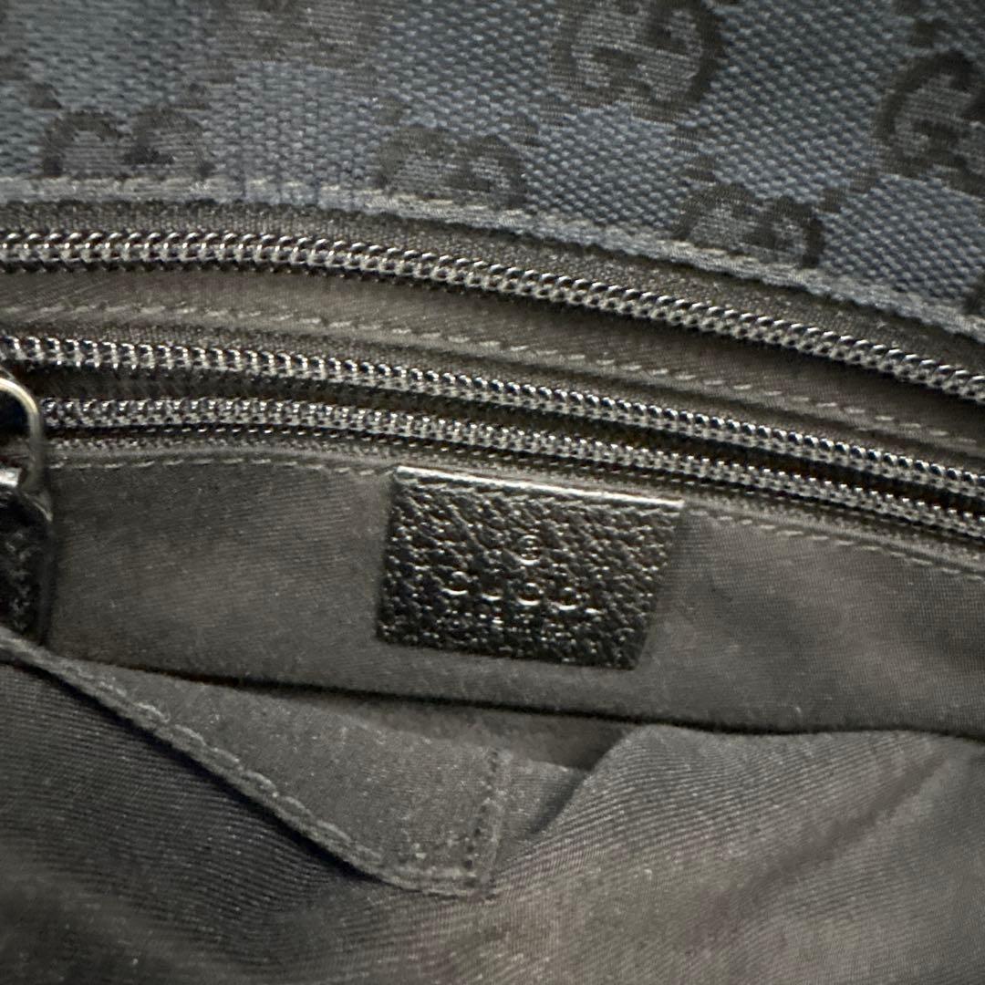 【美品】GUCCI ブラック トートバッグ