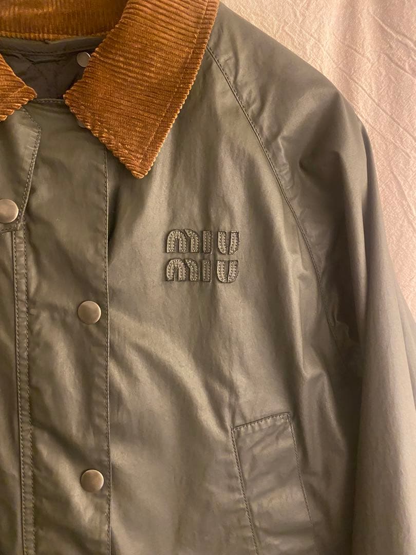 定価65万円　miumiu Barbour型ジャケット