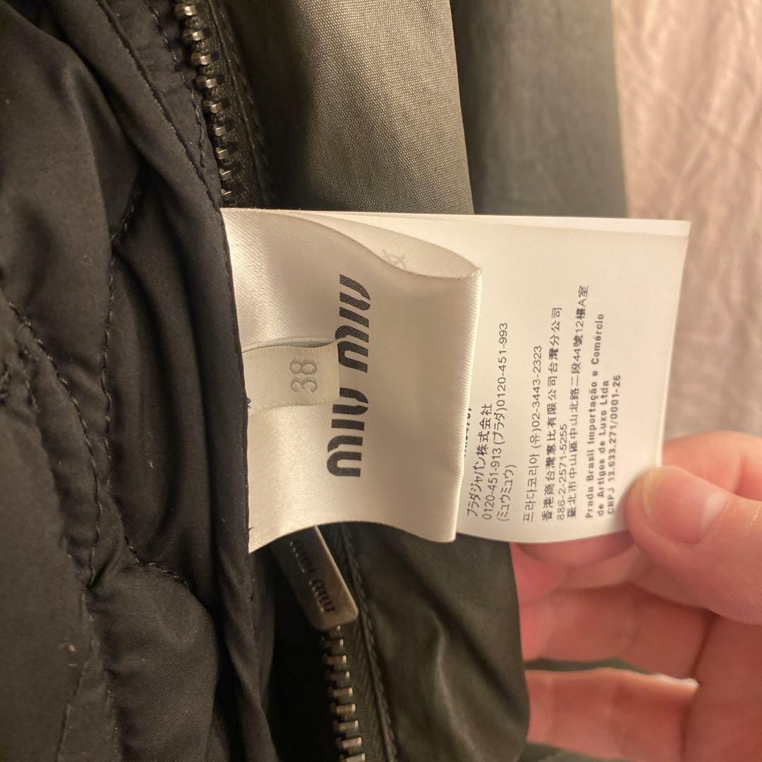 定価65万円　miumiu Barbour型ジャケット