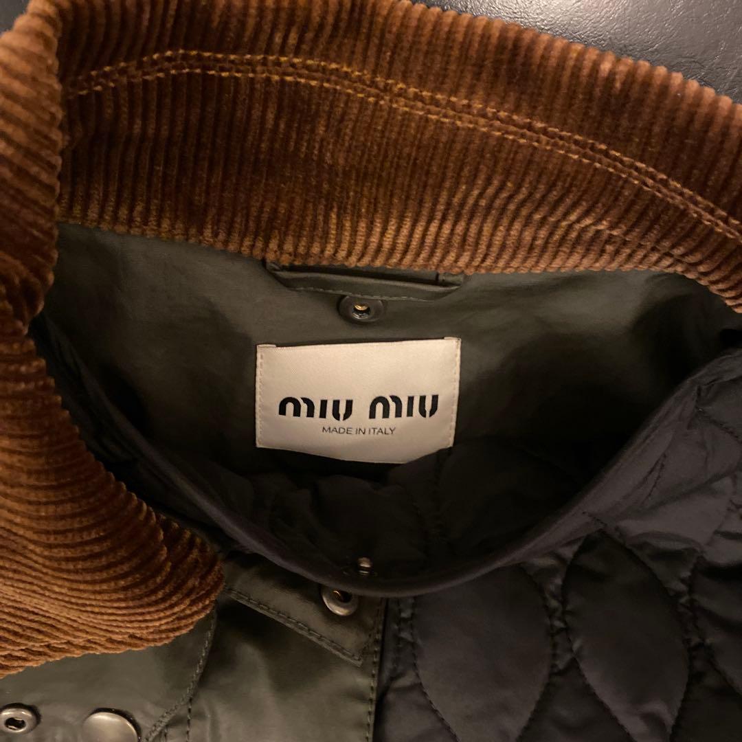 定価65万円　miumiu Barbour型ジャケット