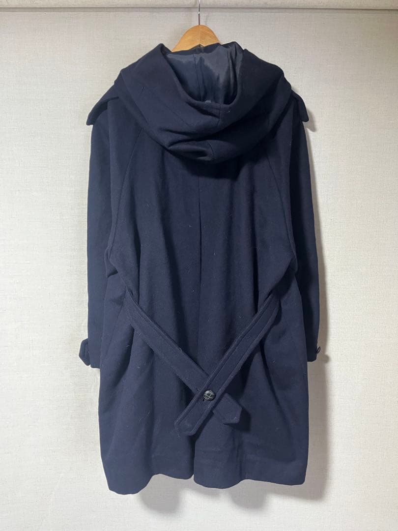 古着 ヒロココシノ ダッフルコート スクールコート オーバーサイズ ユニセックス