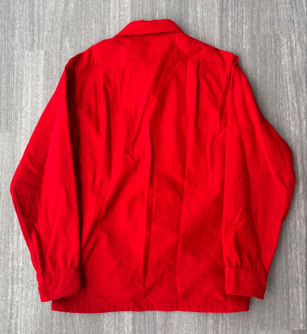 トップス 70s pendleton wool shirt vintage red