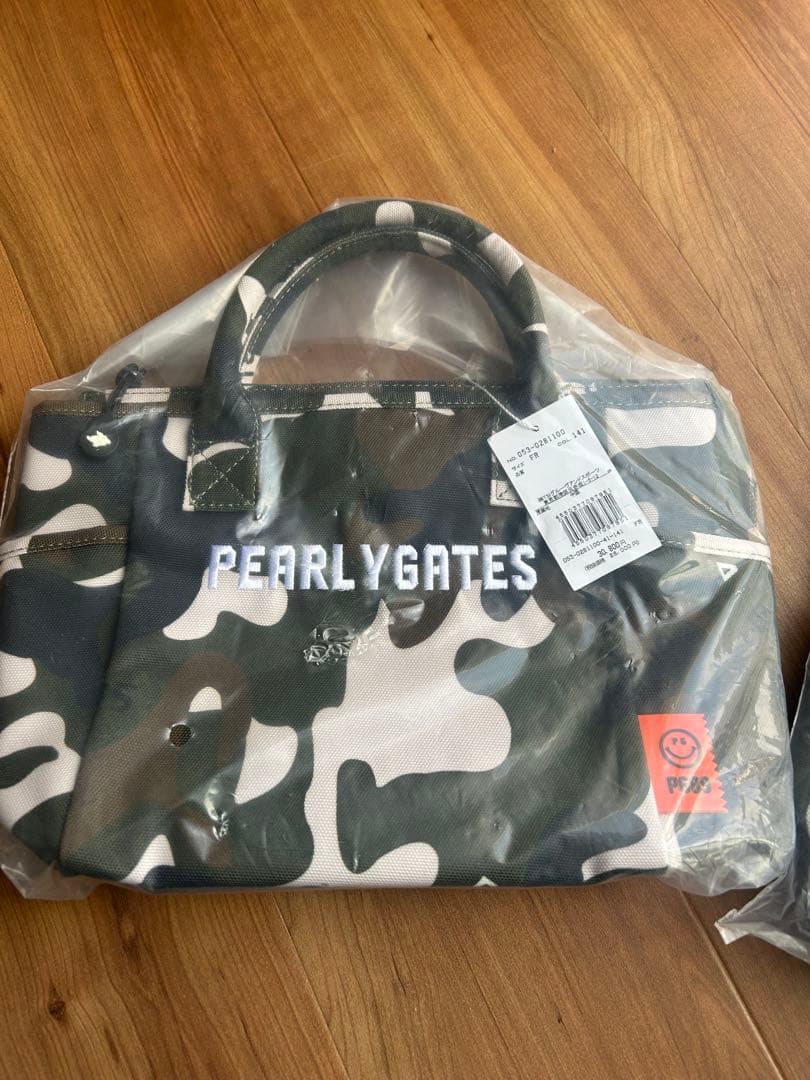 PEARLY GATES 迷彩マザーズバッグ