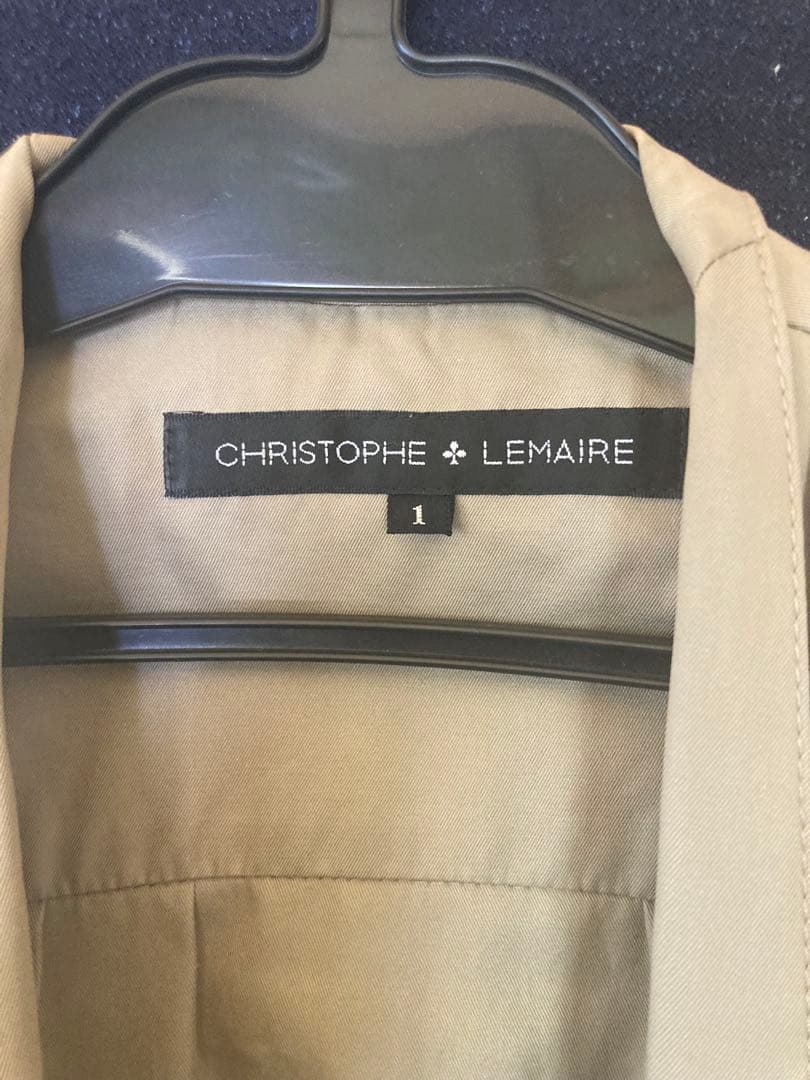 CHRISTOPHE LEMAIRE ベージュ ロングコート サイズ1