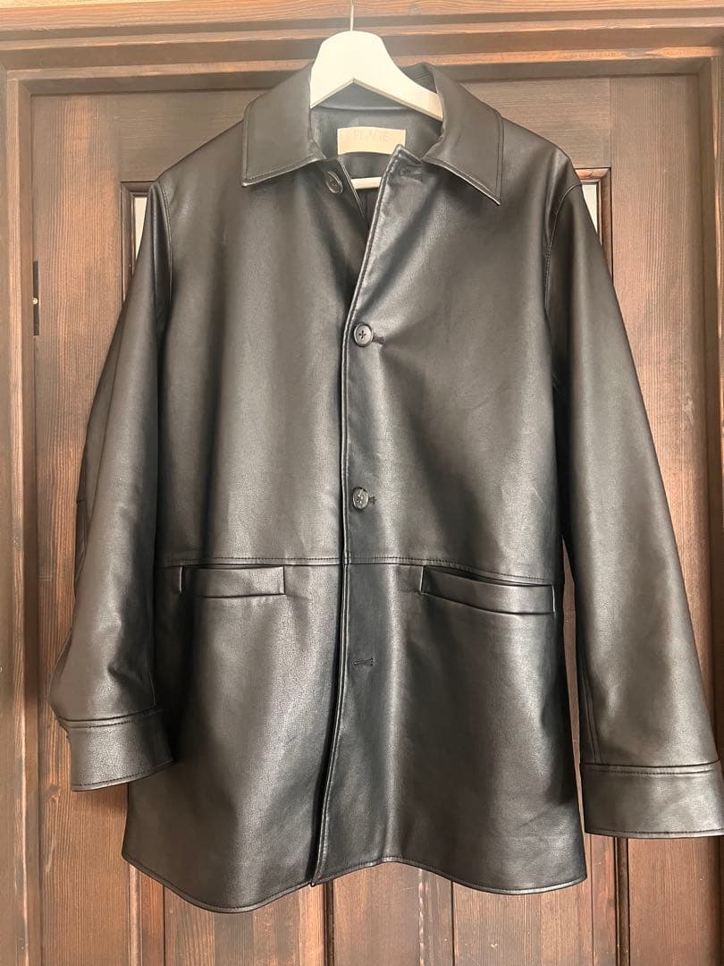 plage Leather Like Car コート