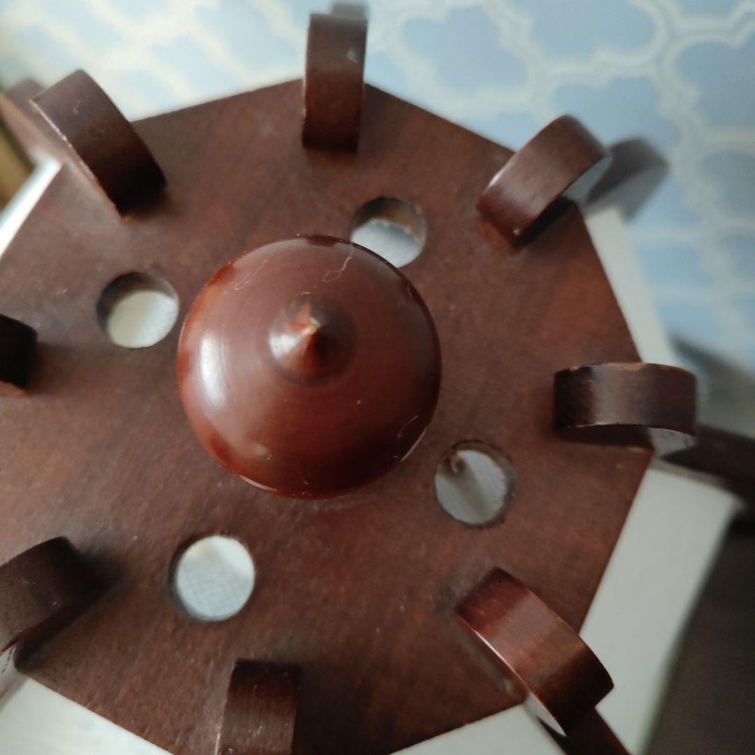 美品　レア北海道民芸家具店　レトロなアンティークランプ