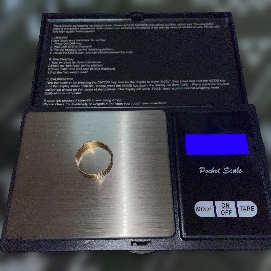 18金リング