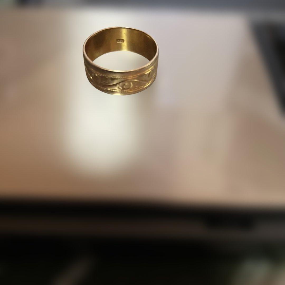 18金リング
