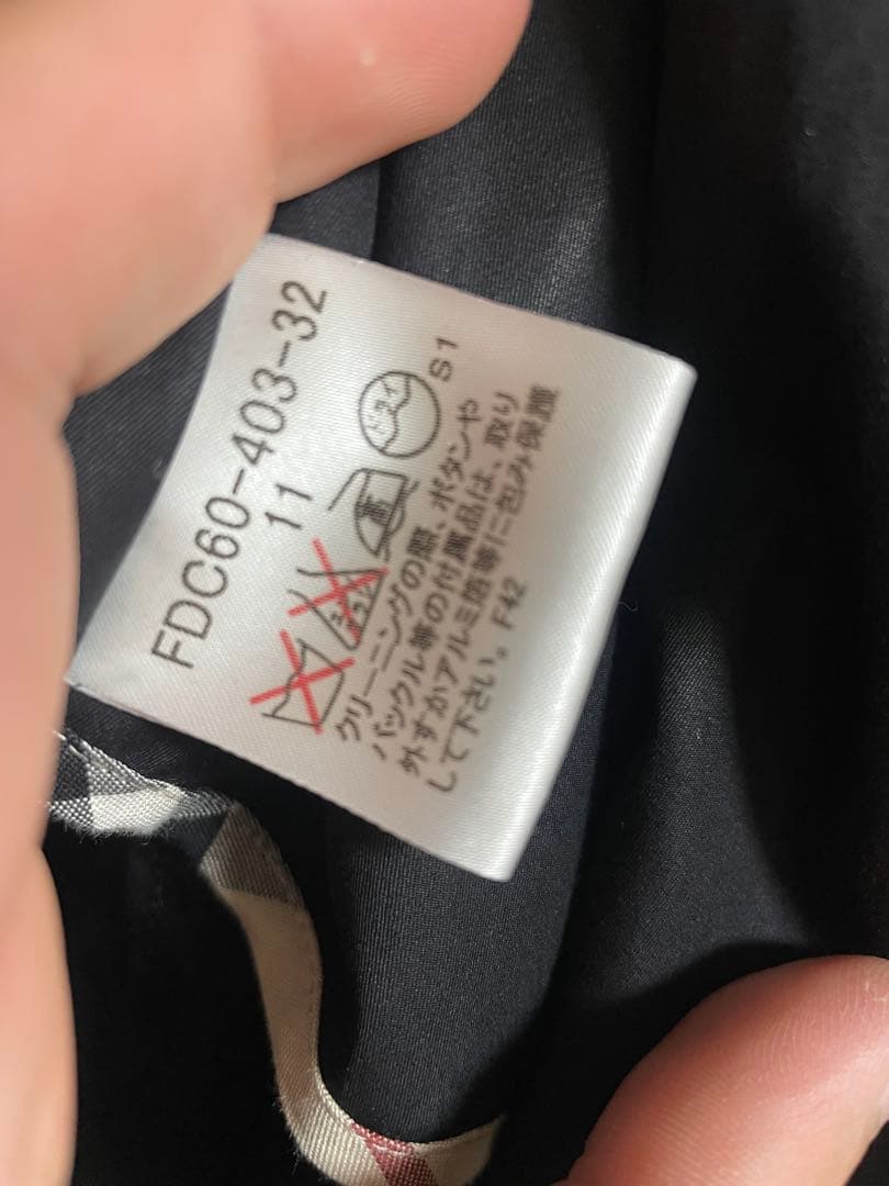 Burberry トレンチコート　ブラック