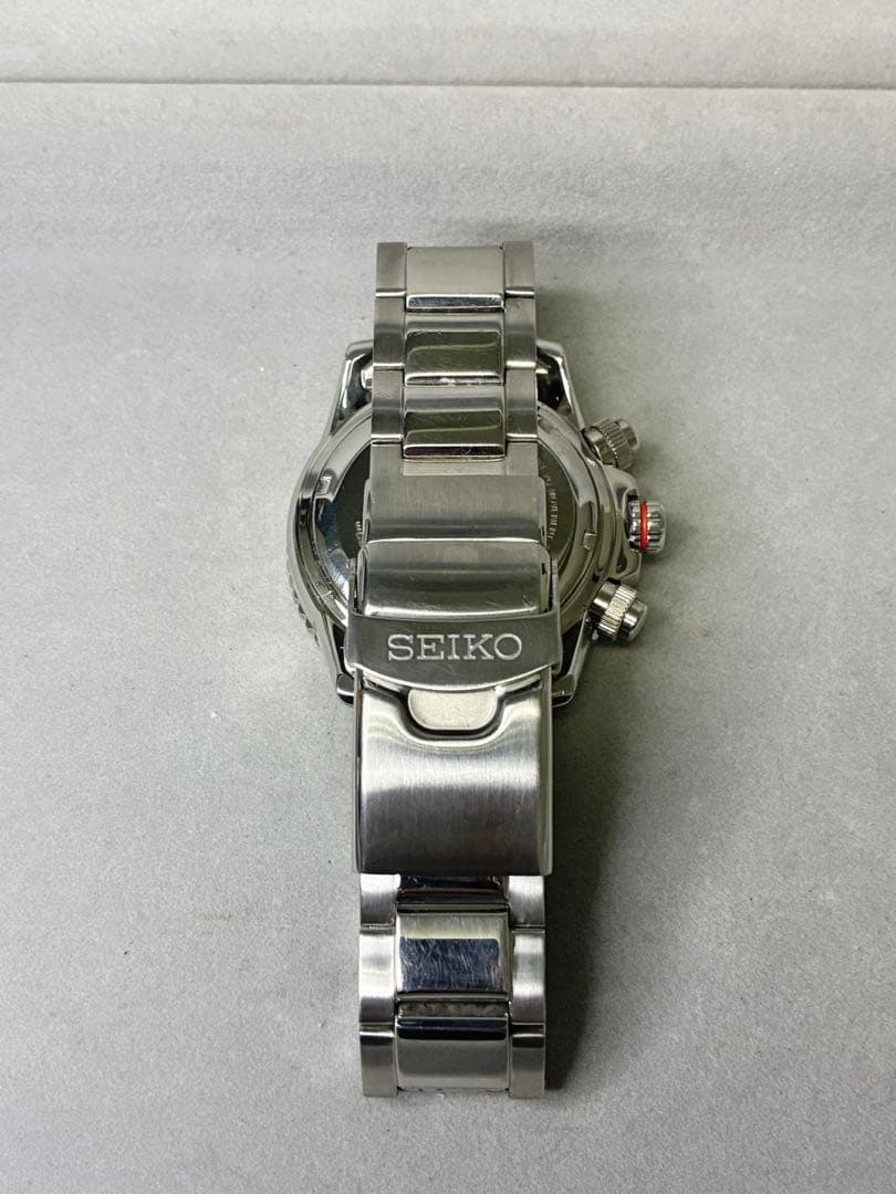 SEIKO PROSPEX ダイバー腕時計 V175-0AD0 クオーツ 稼働