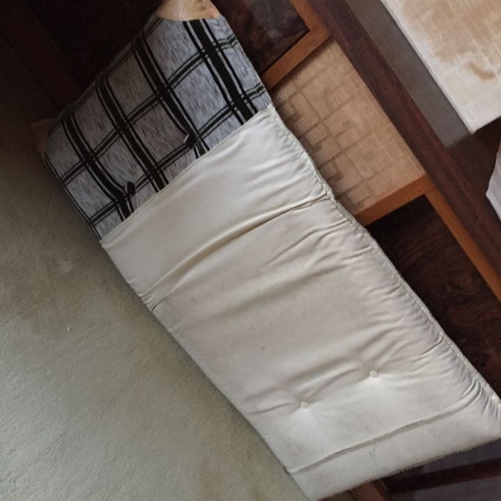 座椅子 緑　赤　2セット
