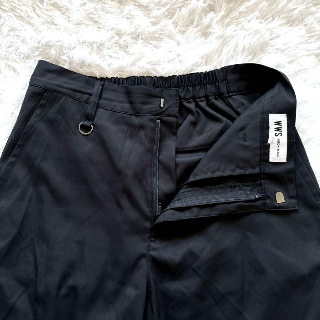 ◎美品 人気アイテムWWS スーツ 濃紺 L 高機能スーツ 洗える 1