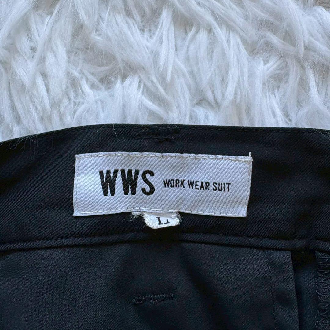 ◎美品 人気アイテムWWS スーツ 濃紺 L 高機能スーツ 洗える 1