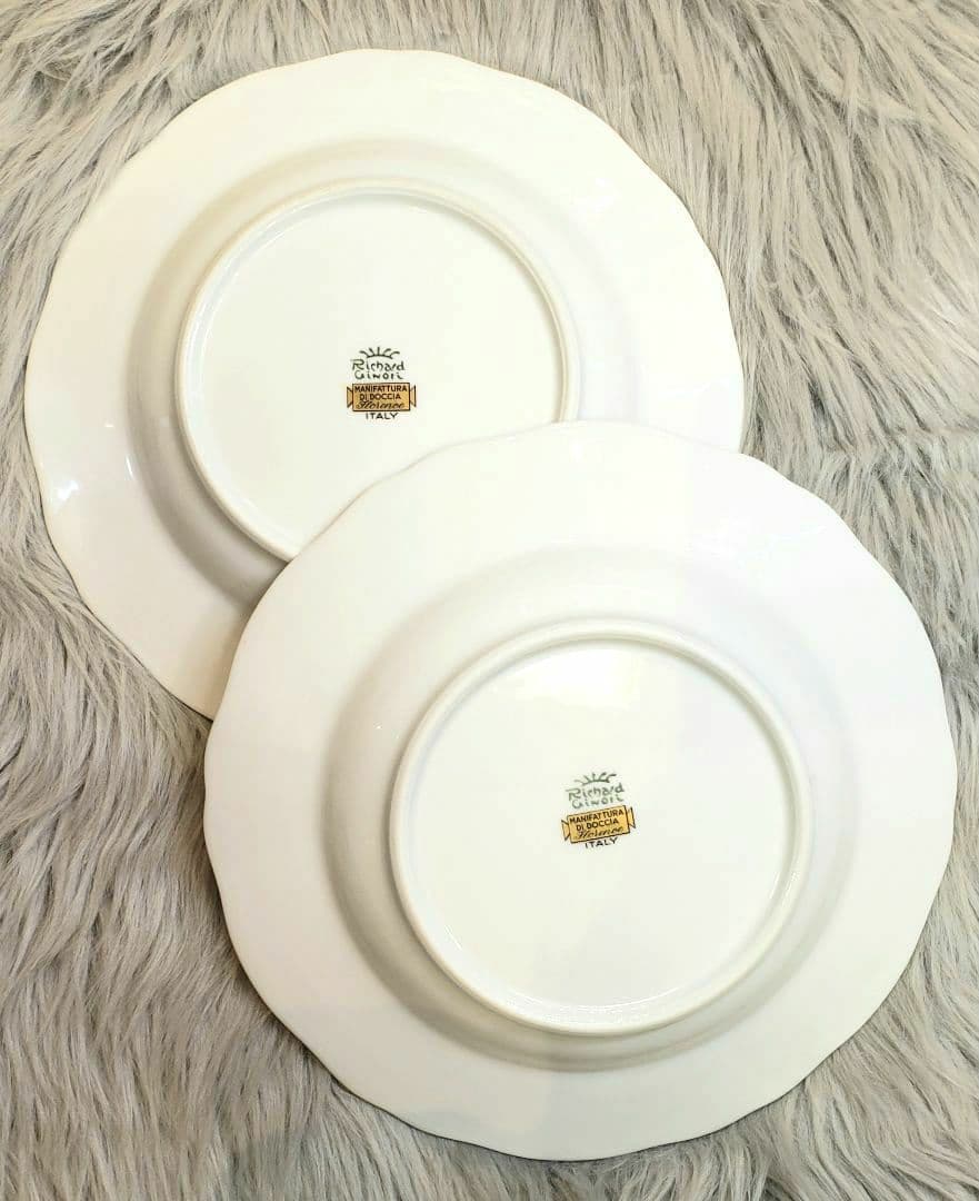 ✨リチャードジノリ イタリアンフルーツ スーププレート 24cm　2枚セット✨