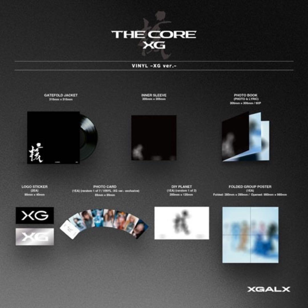 THE CORE - 核 LP レコード＜数量限定盤/XG ver.＞トレカ付き