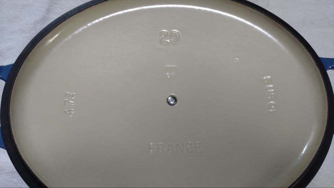 ルクルーゼ　オーバルココット　29cm
