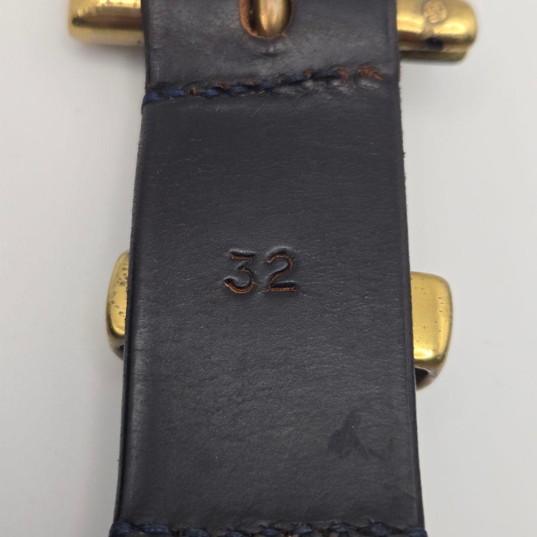 美品　Martin Faizey ブラック　金色　クイックリリースベルト　32