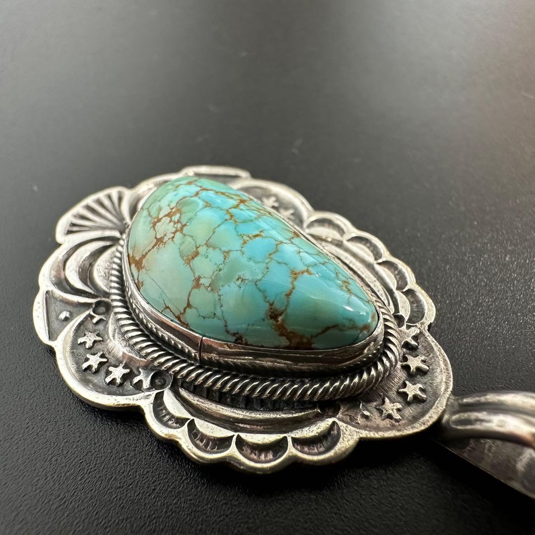 NAVAJO Gary reeves No.8 ターコイズ ペンダントトップ