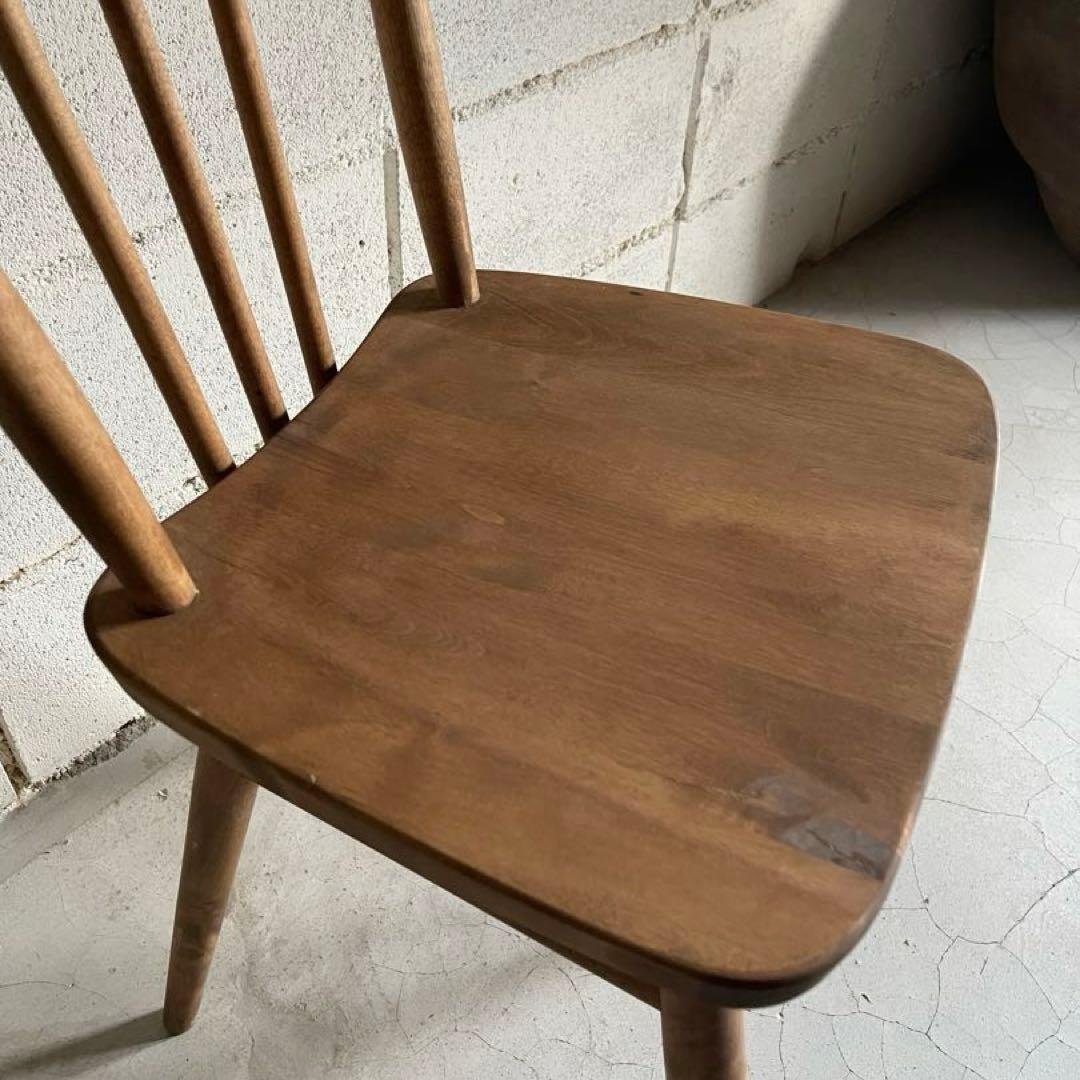 関家具　アネモネ　ダイニングチェア　バーチ無垢材　北欧テイスト　コンパクトサイズ