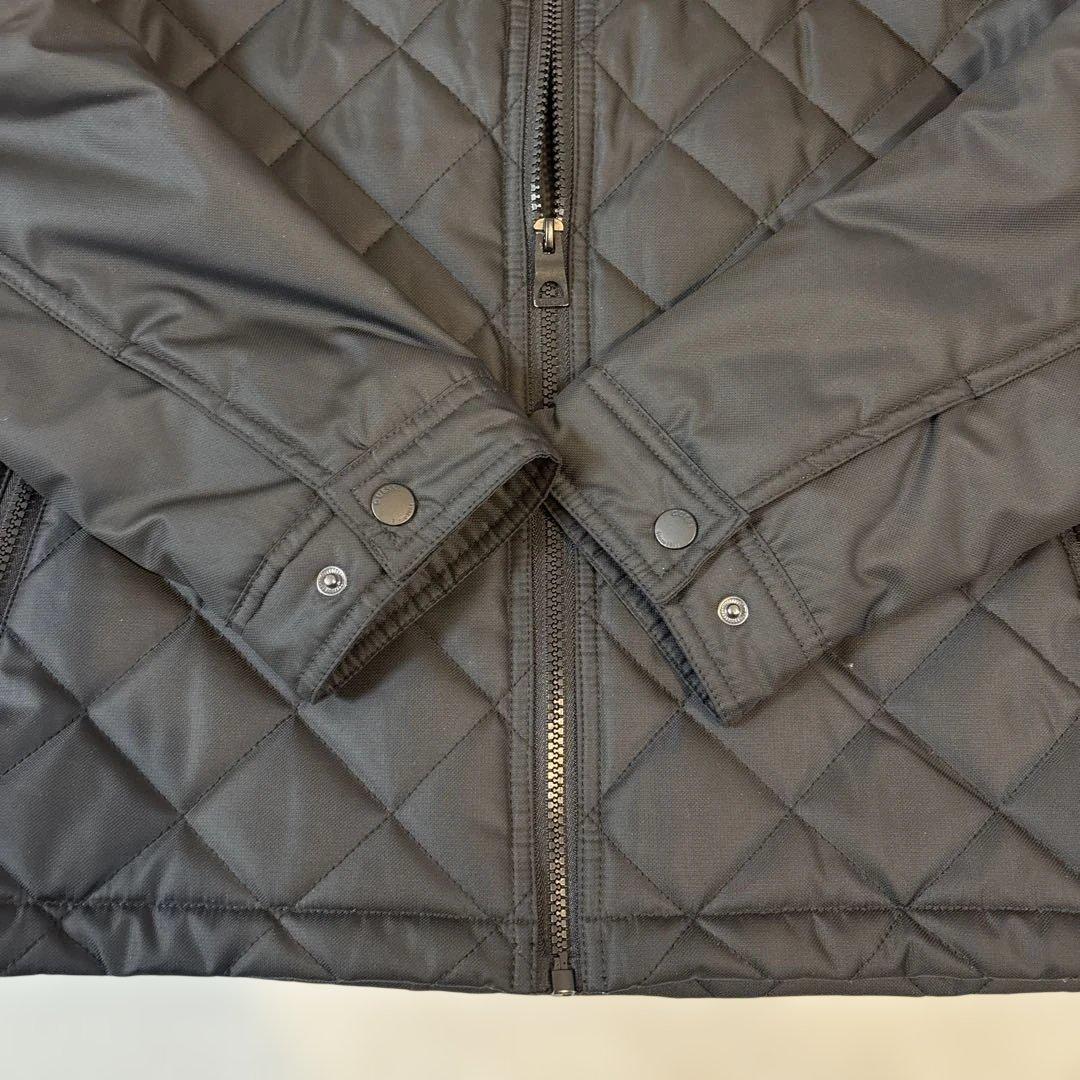 【美品】GUESS ジャンパー ブルゾン ハーフジャケット　XLサイズ　黒