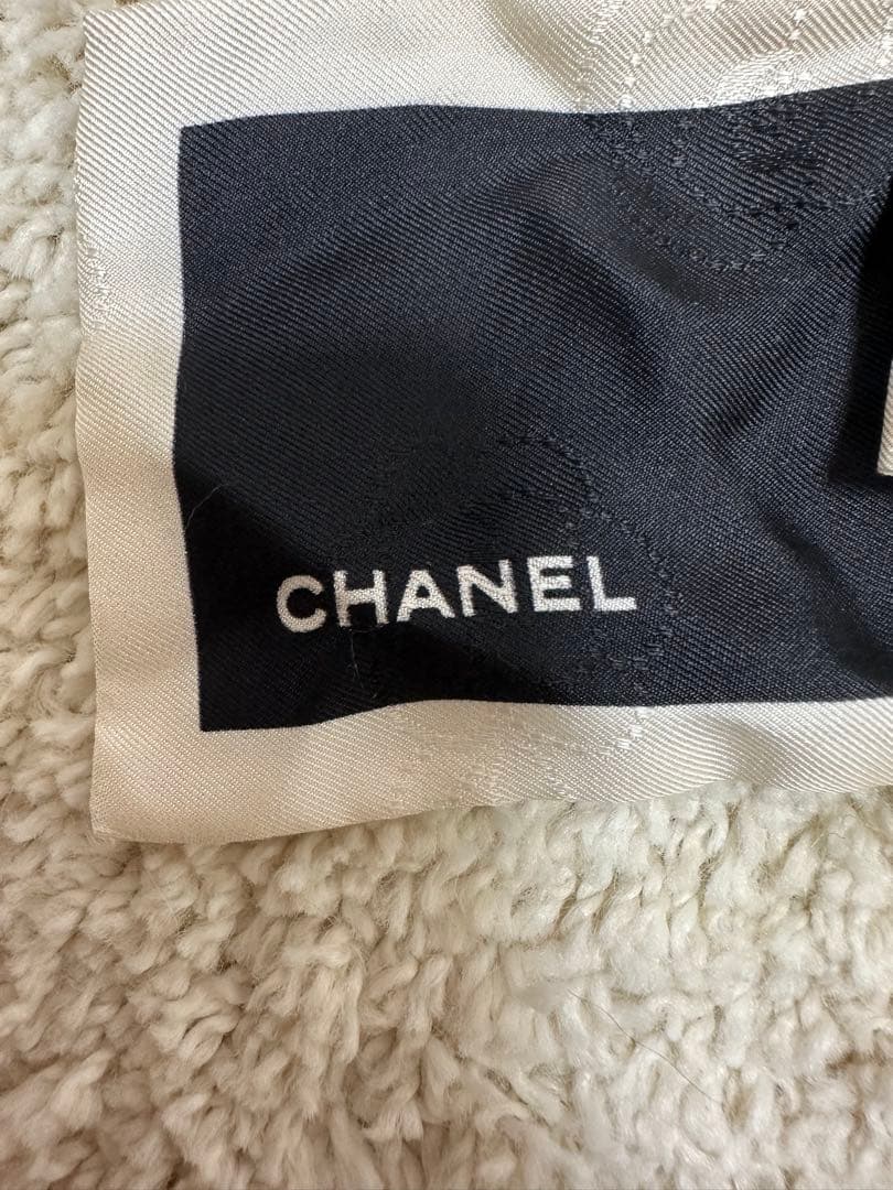 CHANEL シャネル リボン　シュシュ　ヘアアクセサリー