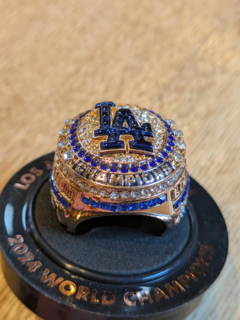 大谷翔平 2024 8/6 来場者限定 非売品 優勝記念 チャンピオン リング