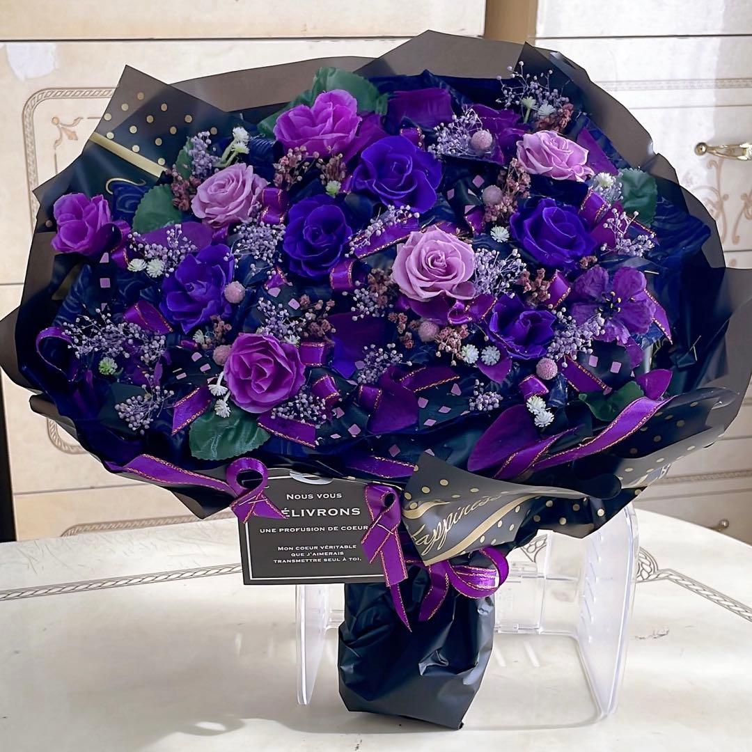 ✨特大✨大人気の花束✨バラプリザーブドフラワー＆アーティフィシャルアレンジ✨✨