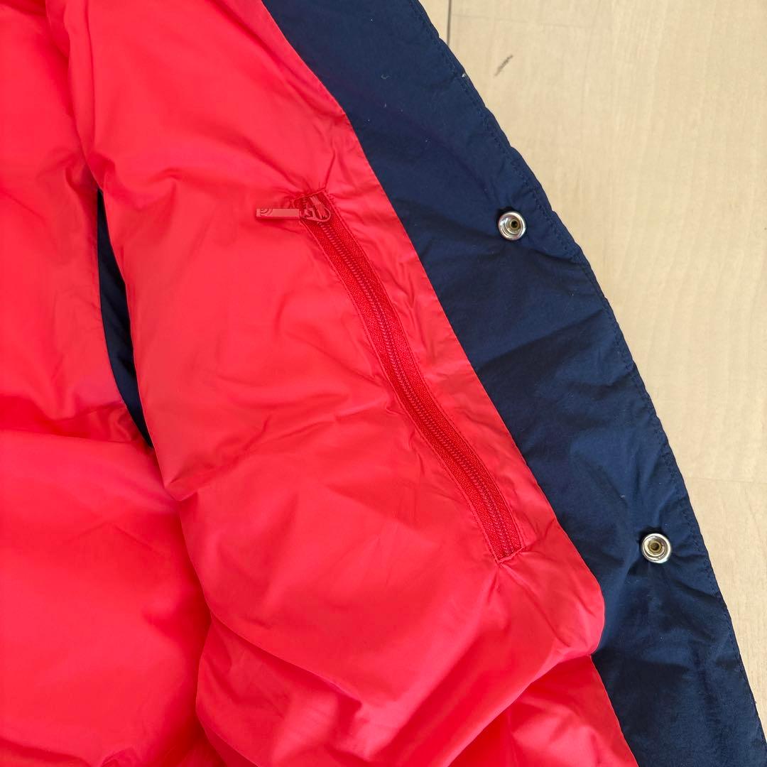 美品THE NORTH FACE ダウンベスト　キャンプシエラベスト　ネイビー