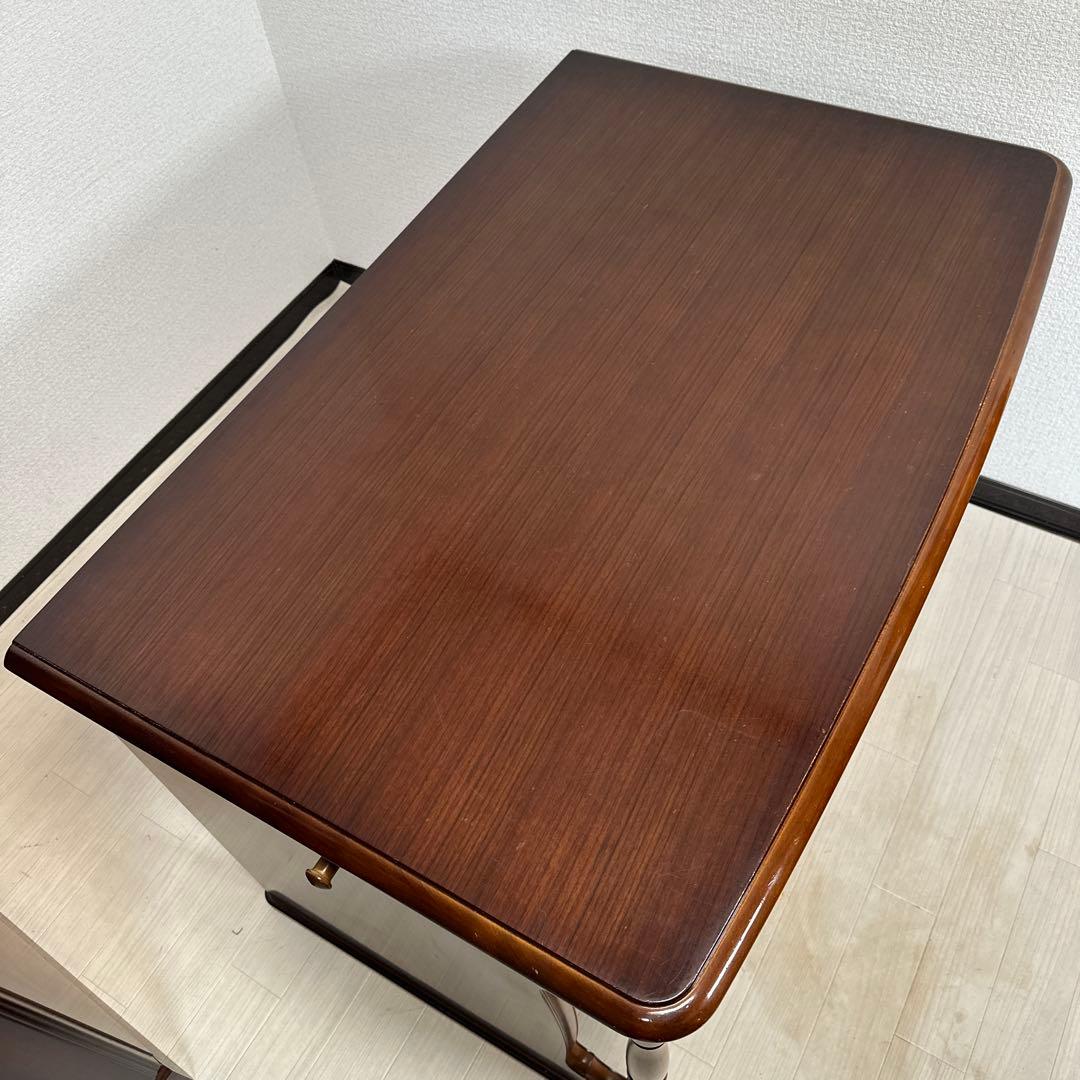 karimoku カリモク コロニアル 役員デスク 書斎机 学習机 i4※