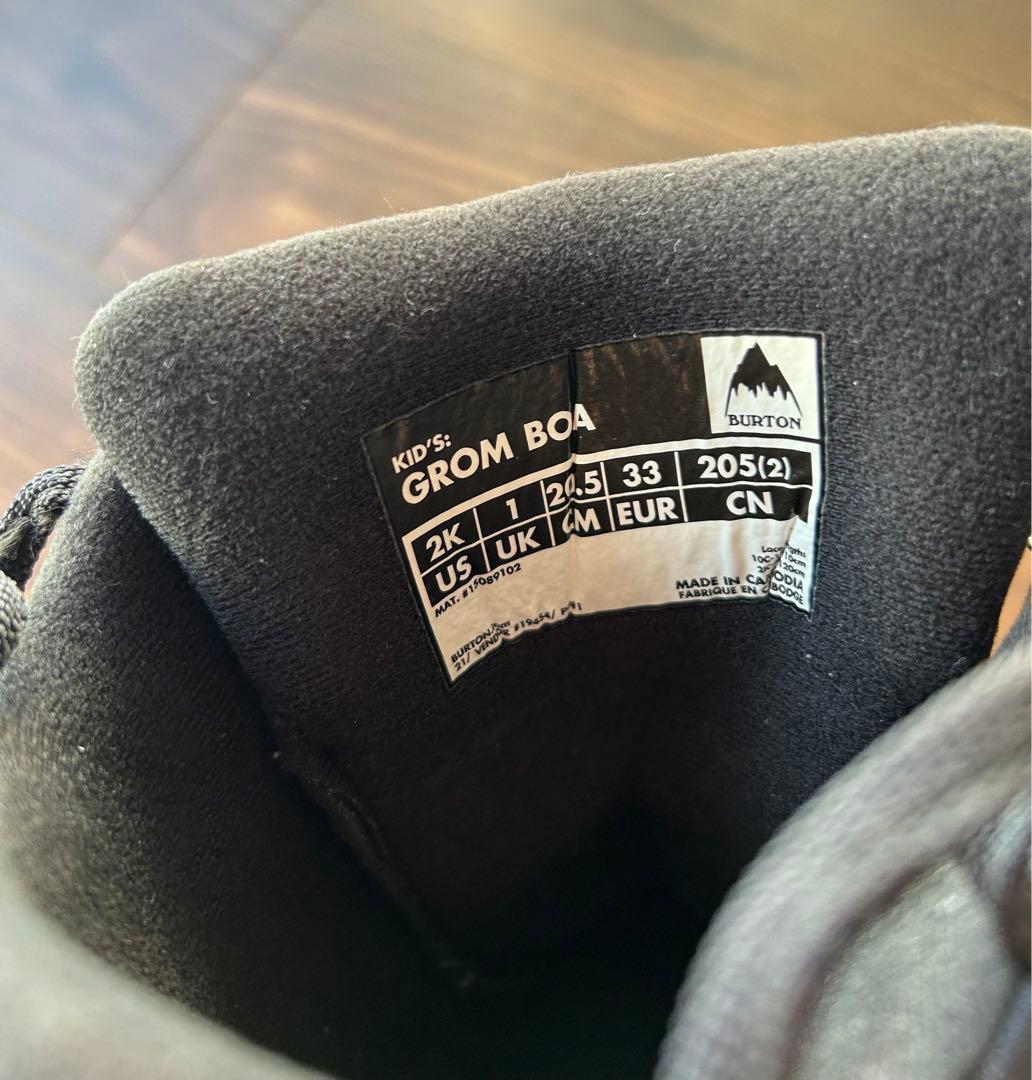 Burton キッズBOAスノーボードブーツ 20.5