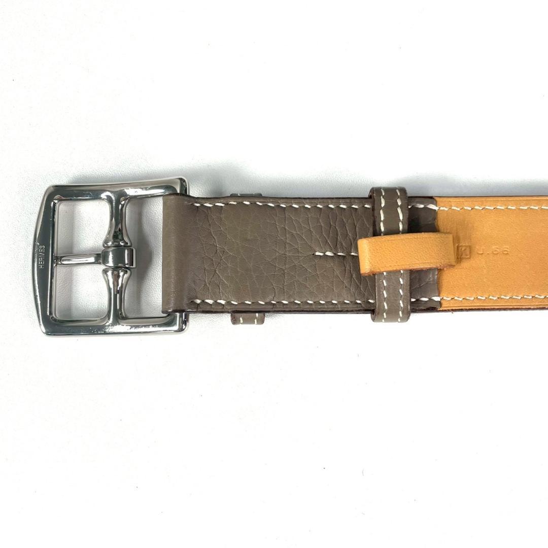 新品レベル HERMES エトリヴィエール32 エトゥープ トリヨンクレマンス