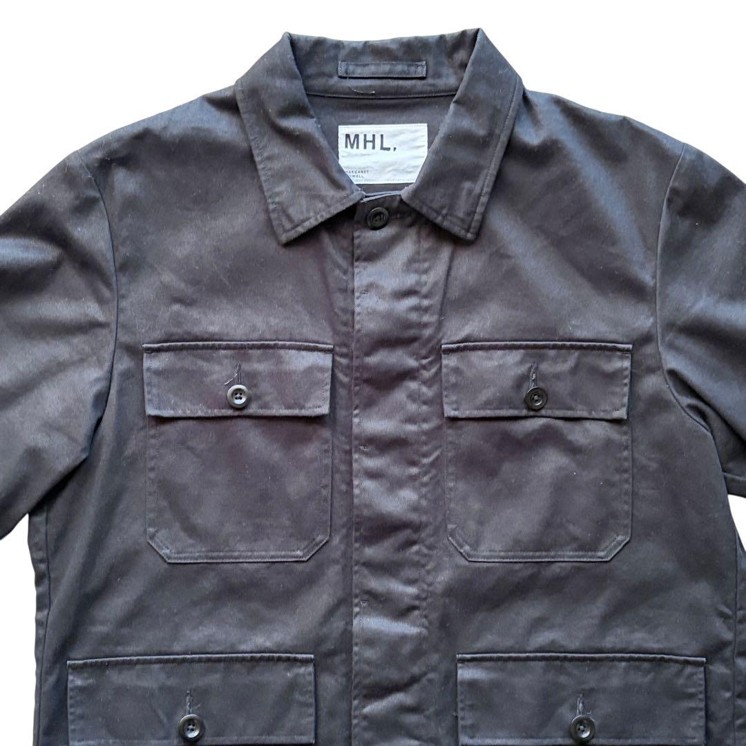 MHL マーガレットハウエル　ジャケット ブラック Lサイズ