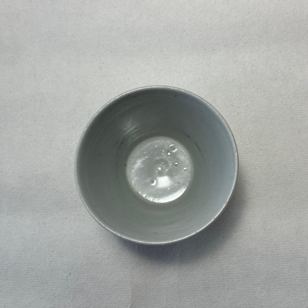 古伊万里　染付　さくらんぼ　蕎麦猪口