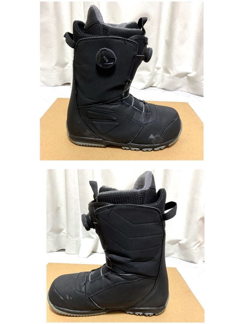 【かめまる】Burton RULER BOA ワイド ブラック 26cm