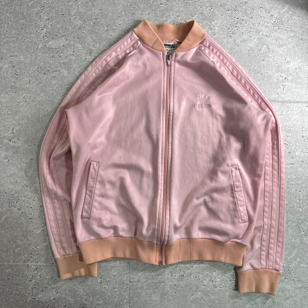 【超希少】adidas 80s トラックジャケット ATP USA製 ピンク M