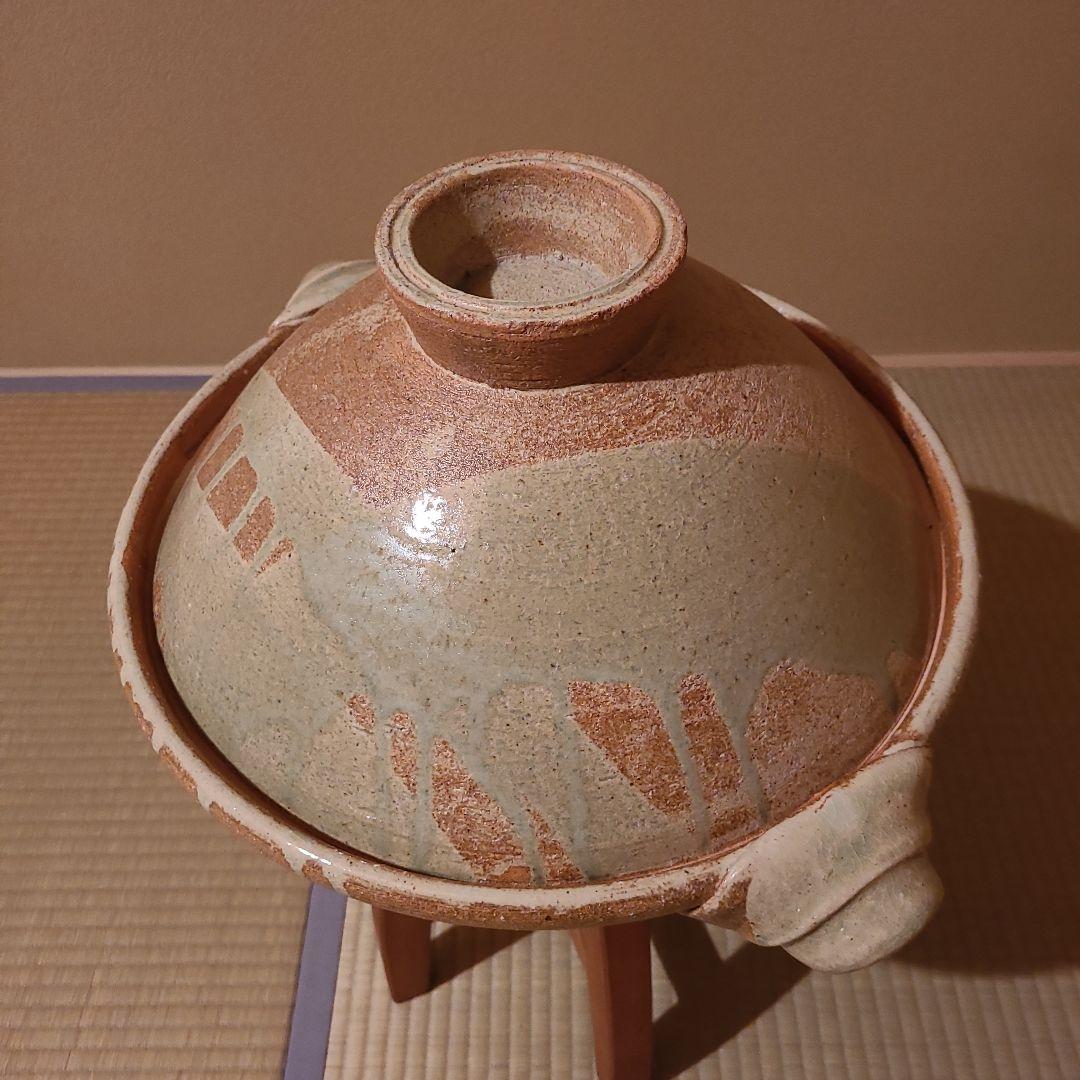 福森雅武 土楽窯　文福鍋　尺2寸（約38センチ）