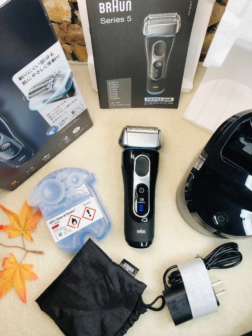 【未使用に近い品】BRAUN Series 5 5197cc 電気シェーバー