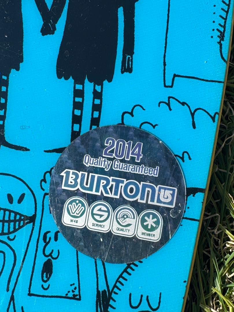 特価！Burtonスノーボード 148cm 2014年モデル　バインディング付き