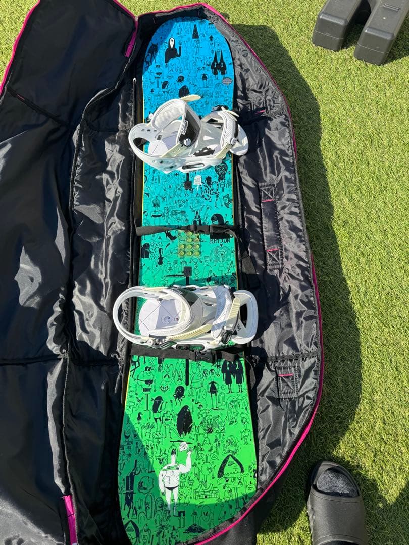 特価！Burtonスノーボード 148cm 2014年モデル　バインディング付き