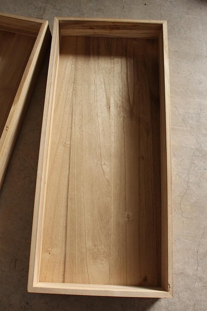 桐の衣装ケース 2段　着物　収納　木箱　タンス　古家具　古民家